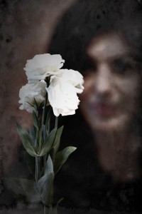 portrait, fleur, femme, vinage Christina Alonso Photographies© Montréal 2014